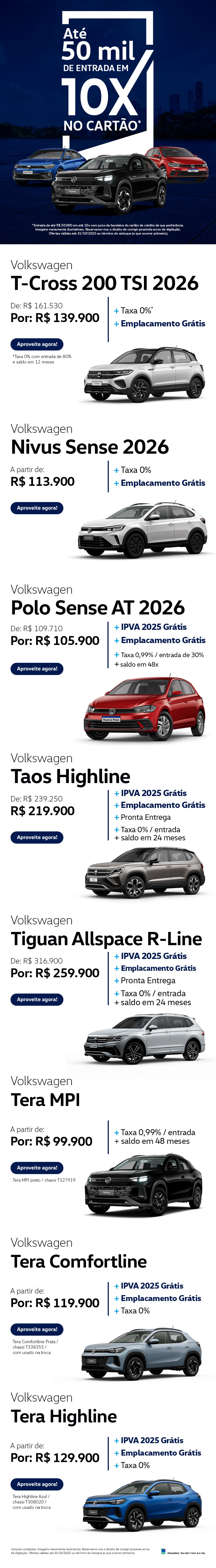 Entrada no Cartão de Crédito? Aqui tem!